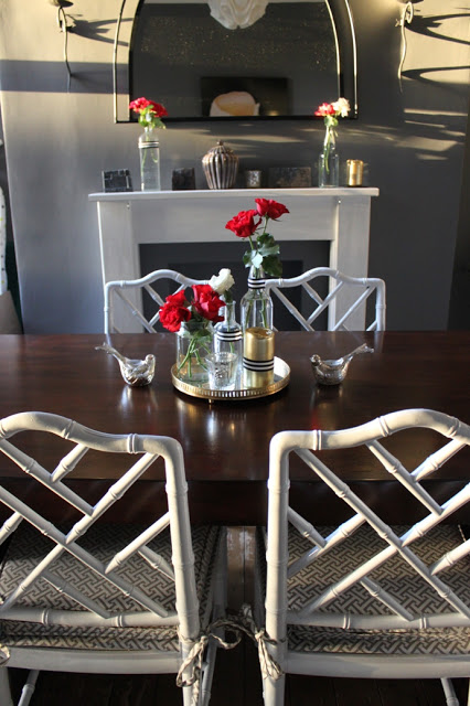 Before and After: Faux Bamboo Dining Chairs Reveal!