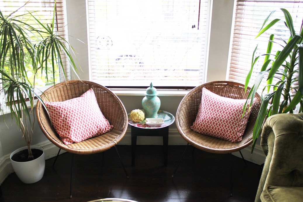 Take A Seat:  Announcement #2 (in which I talk, amongst other things, about my Living Room)