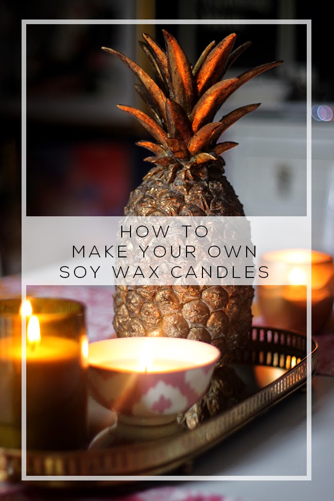 Ever wondered how to make soy wax candles with essential oils at home? Check out my super simple DIY!