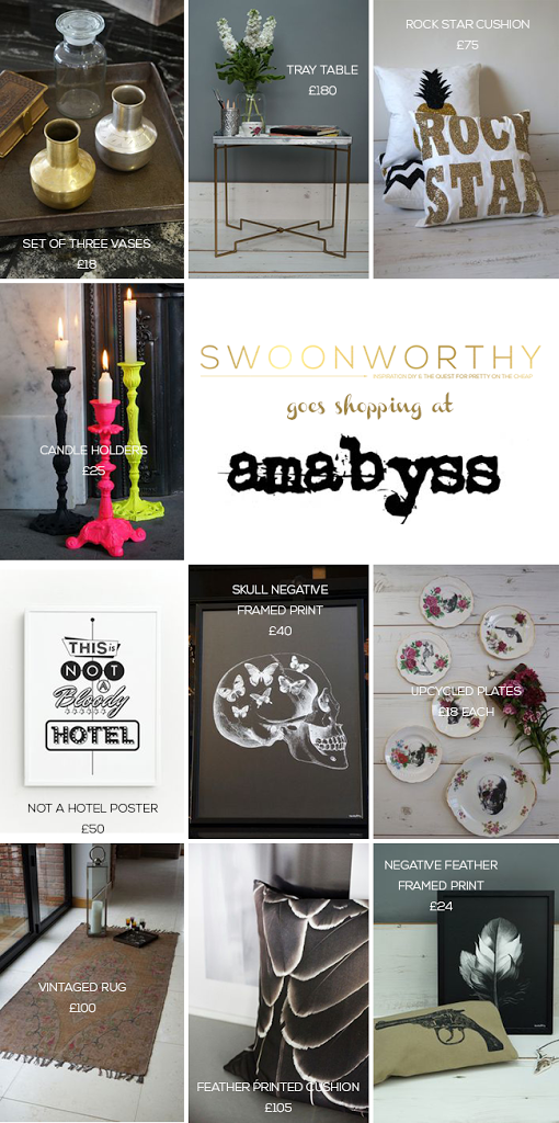 Shop in the Spotlight: Amabyss (plus a discount for Swoon Worthy readers!)