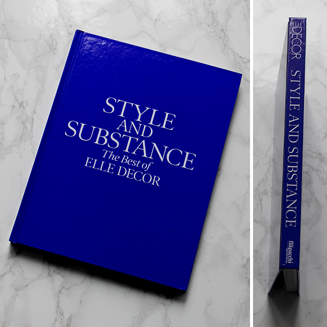 Elle Decor Style and Substance cover