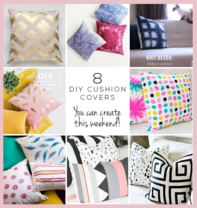 DIY Cushion Covers