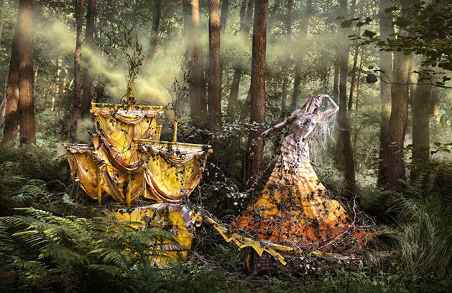 Kirsty Mitchell photography - She'll wait for you in the shadows of summer