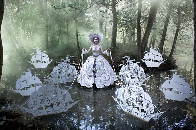 Kirsty Mitchell photography - The Queen's Armada