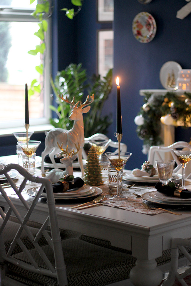 Swoon Worthy - Christmas Dining Table setting - see more at www.swoonworthy.co.uk
