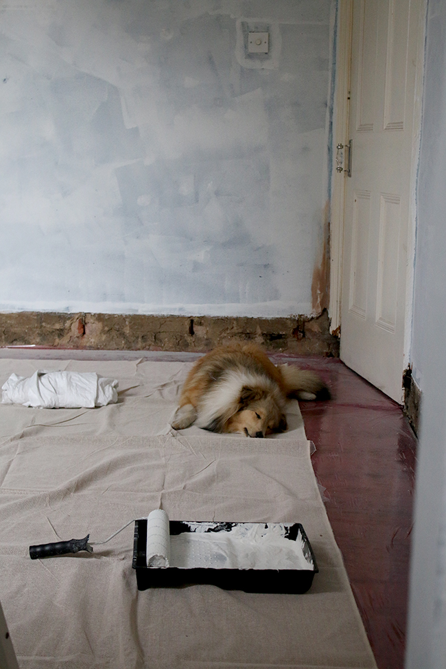 Dining Room Remodel: A brighter space already!