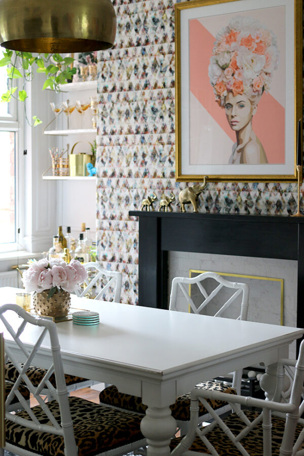 The REVEAL of My Eclectic Boho Glam Dining Room! Swoon Worthy