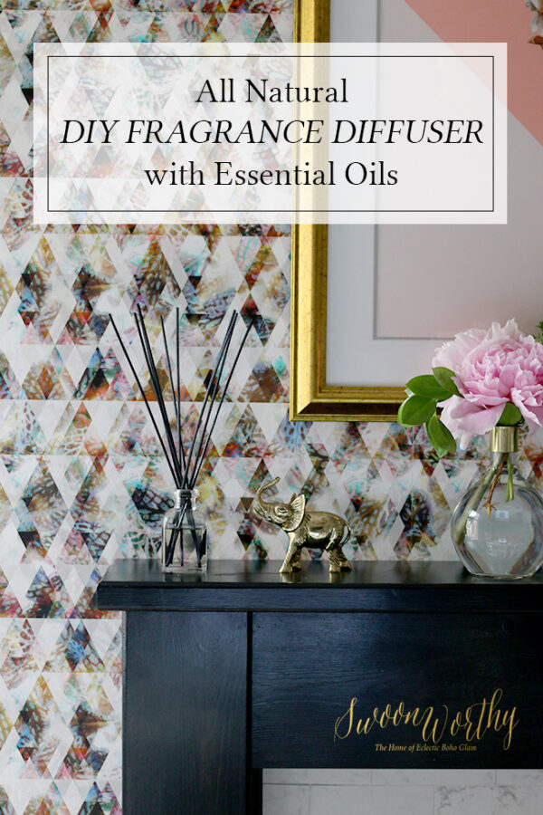 VIDEO DIY Fragrance Diffuser with Essential Oils Swoon Worthy