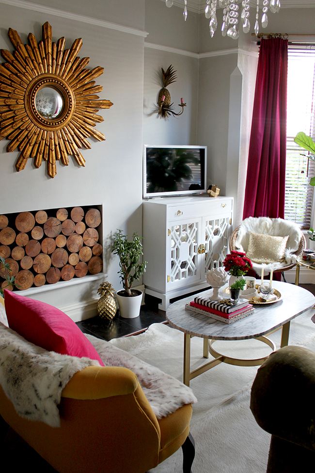 eclectic design living room