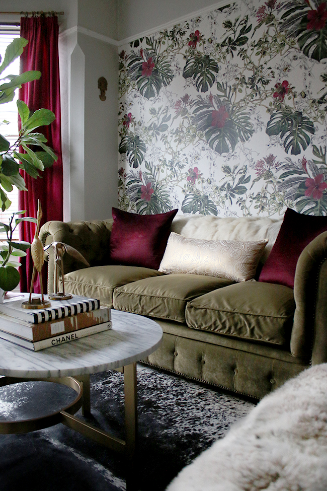 eclectic boho glam living room from swoon worthy blog www.swoonworthy.co.uk