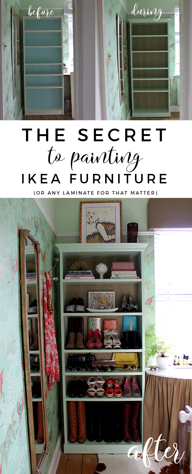 The Secret To Painting Ikea Furniture Swoon Worthy