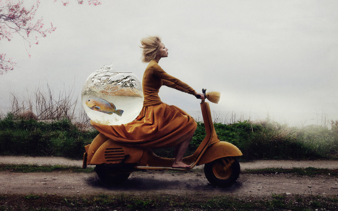 Golden Glam Moodboard with Kylli Sparre Art