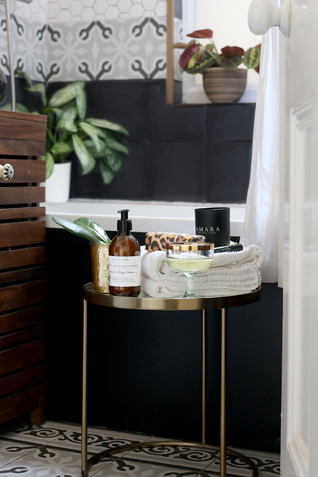 How To Style A Side Table 3 Diffe, Bathroom Side Table Uk