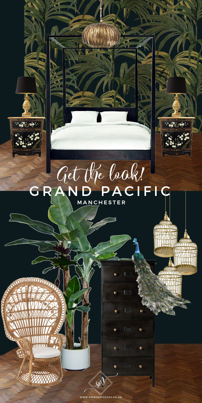 Grand Pacific Get The Look - Colonial Tropical Southeast Asian design moodboard