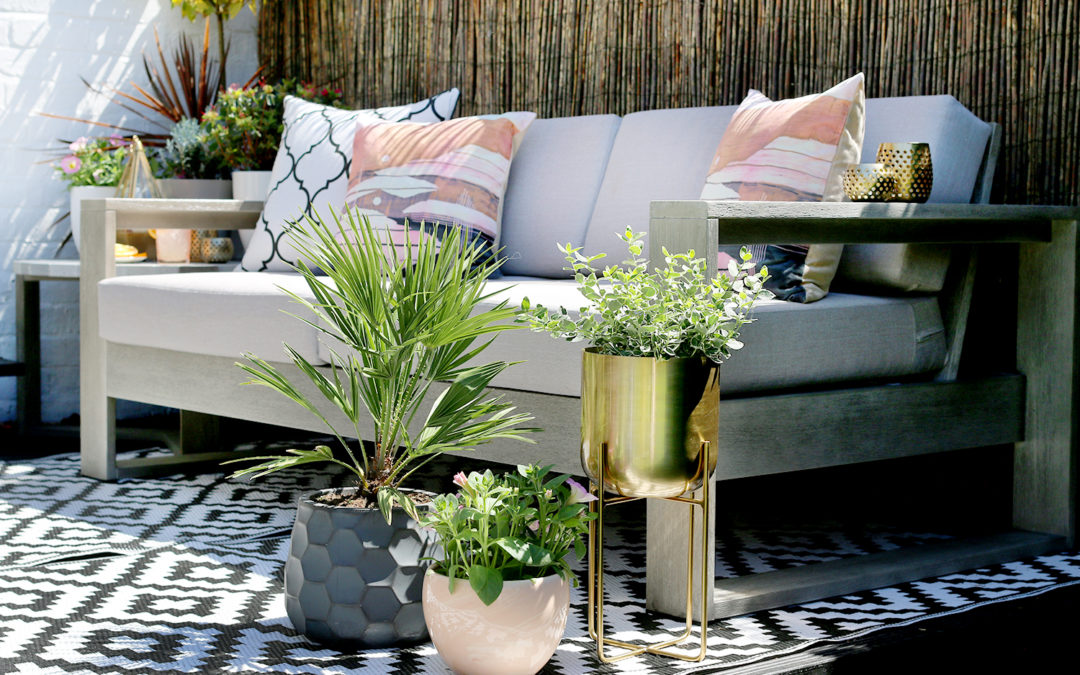 Getting the Look: Eclectic Boho Glam Garden Design