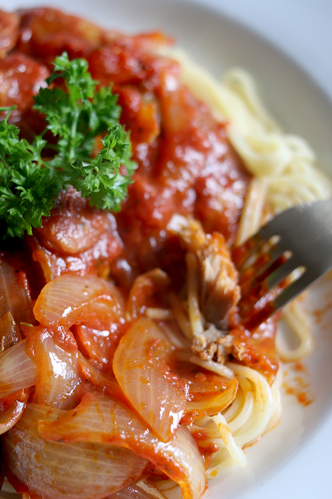 For a delcious gluten-free meal why not give my smoked mackerel and chorizo pasta a try!