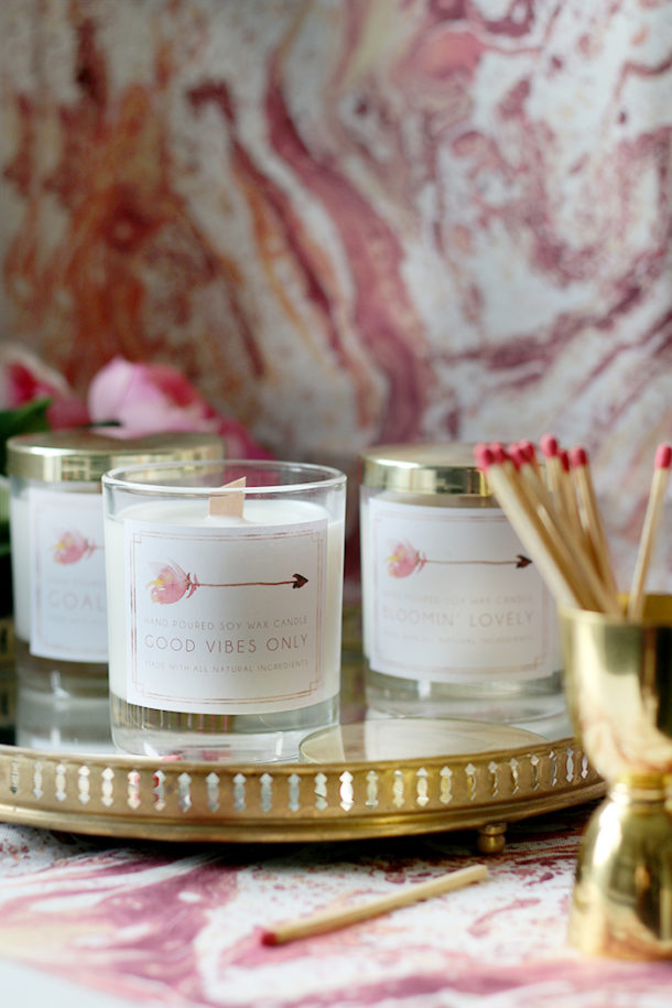DIY Wood Wick Candles with Soy Wax and Essential Oils Swoon Worthy