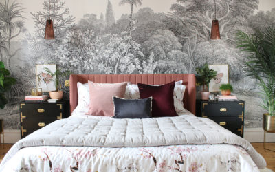 Jungle Glam: The Reveal of our Master Bedroom Makeover