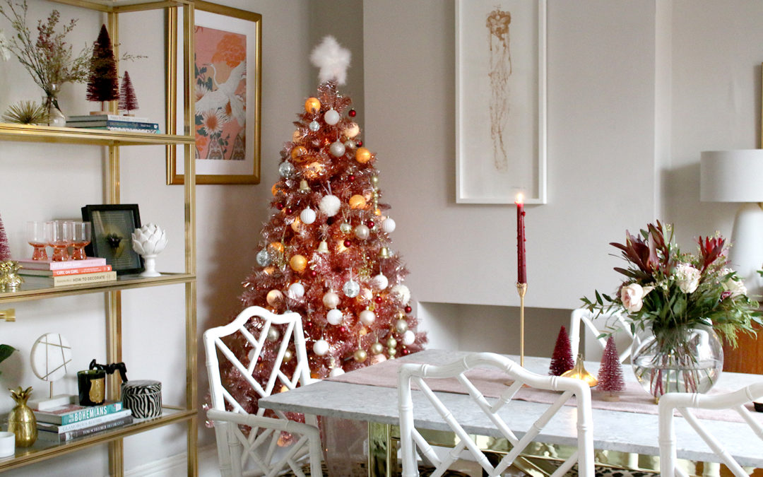 My Christmas Dining Room (and a Pink Christmas Tree!)