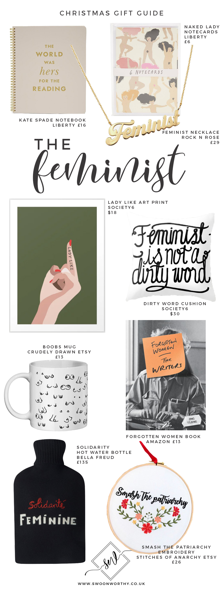 The Feminist Christmas Gift Guide