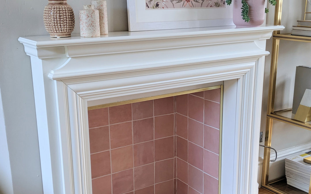 Transforming Our Non-Working Dining Room Fireplace