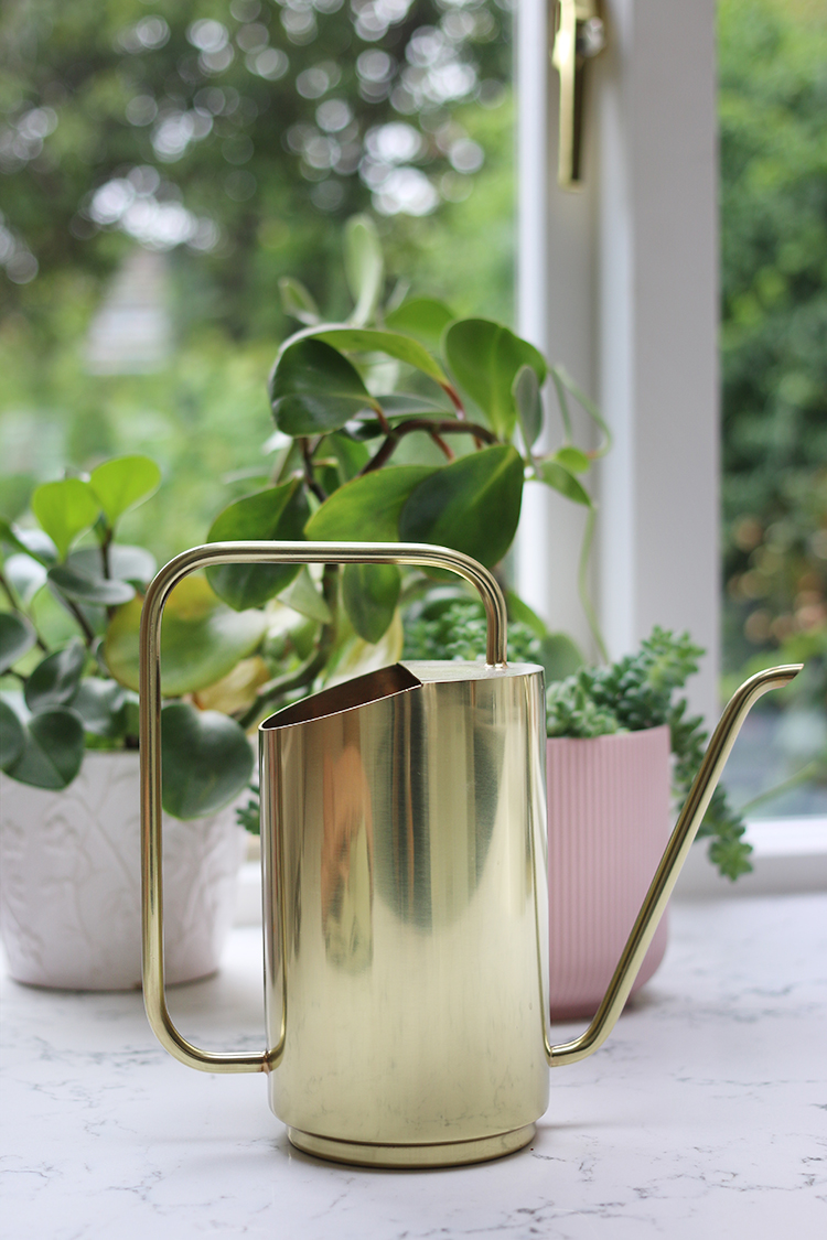 gold watering can from MADE in kitchen