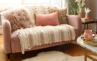 5 Ways to Style a Small Sofa
