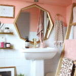 The Reveal of our Peach and Gold Bathroom Refresh (Phase 2)