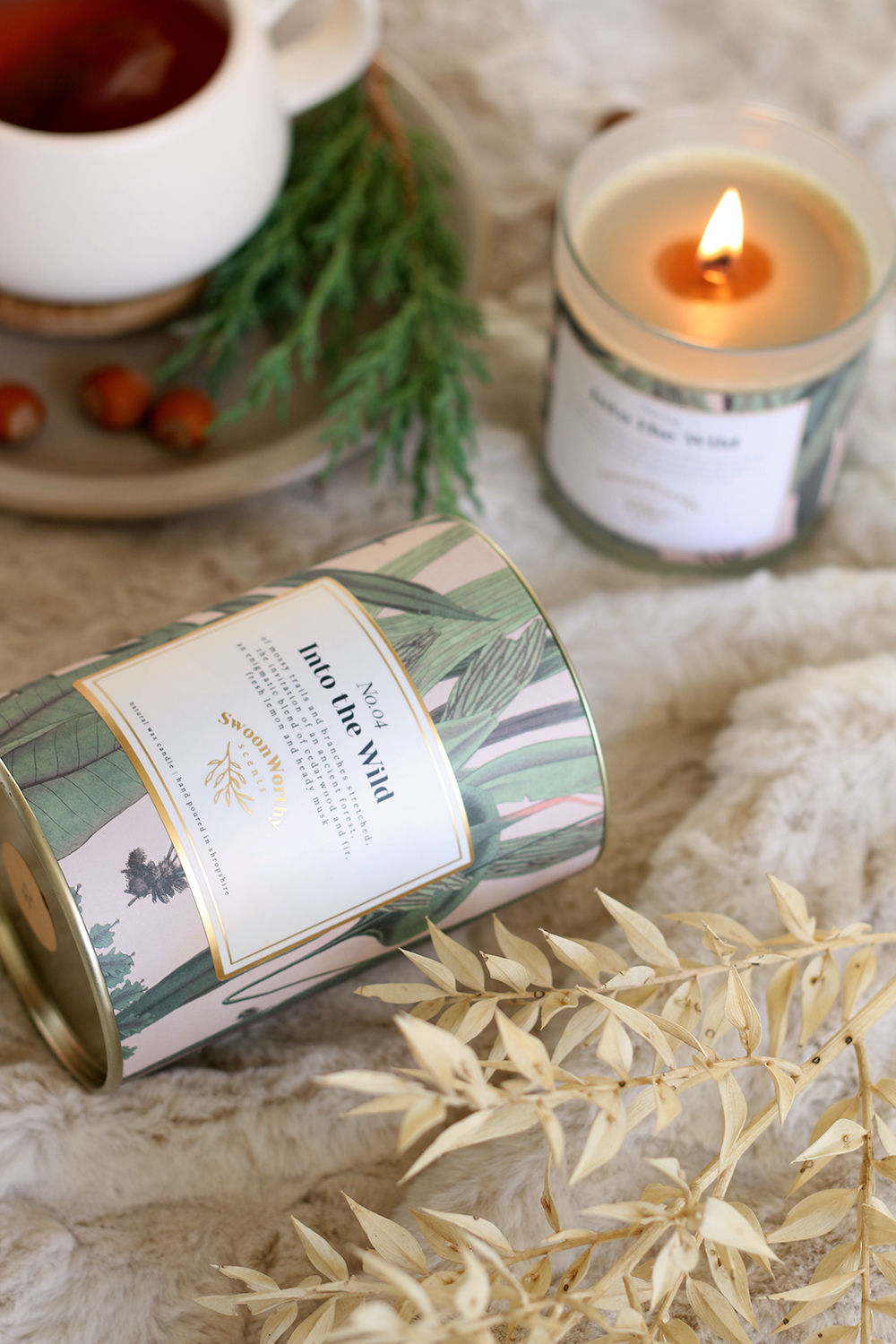 Into the Wild Cedarwood and Fir candle