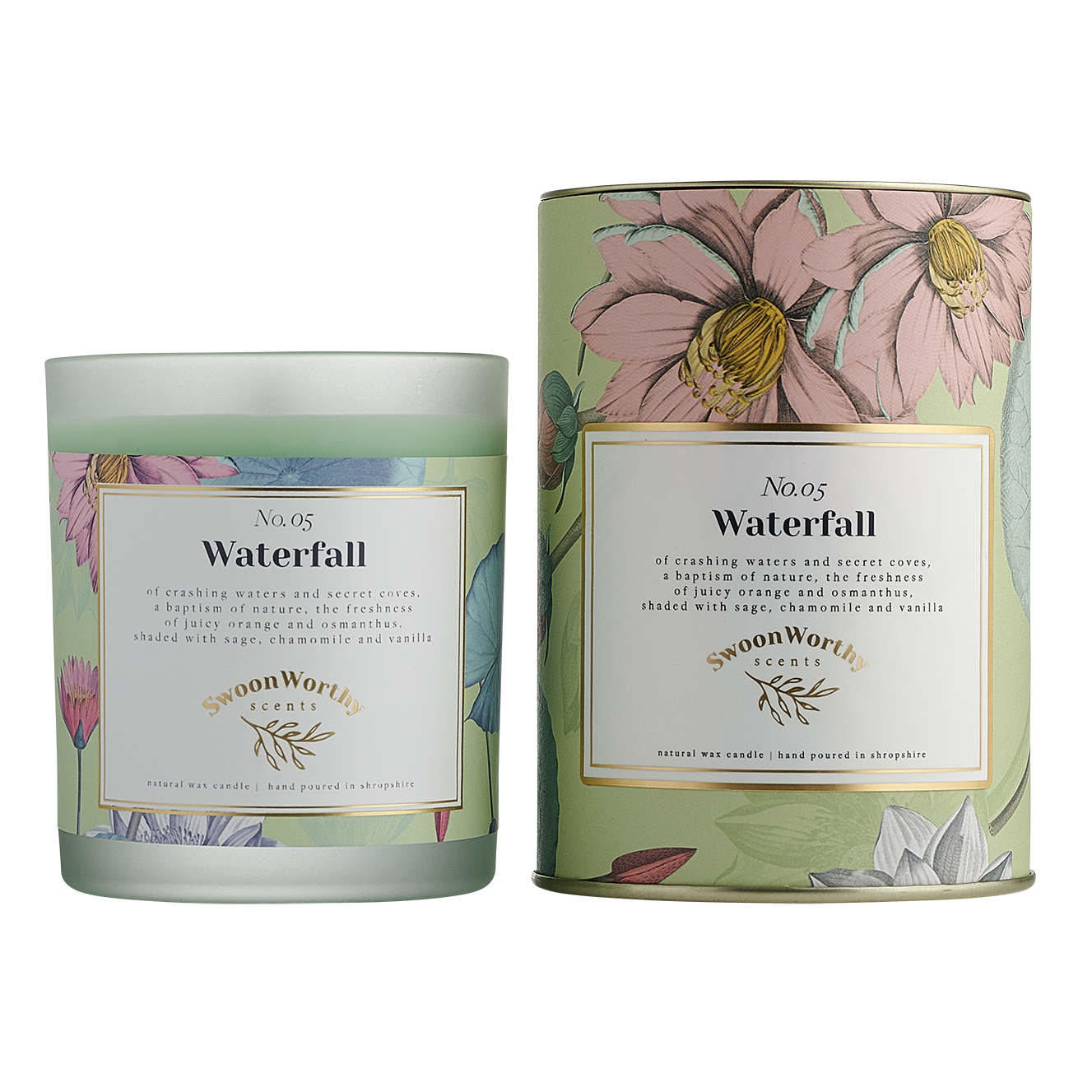 No. 05 Waterfall Candle Swoon Worthy
