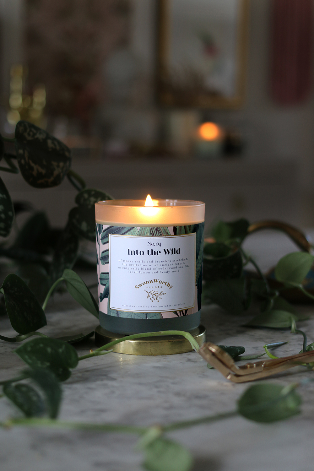 Into the Wild Cedarwood and Fir Scented Candle