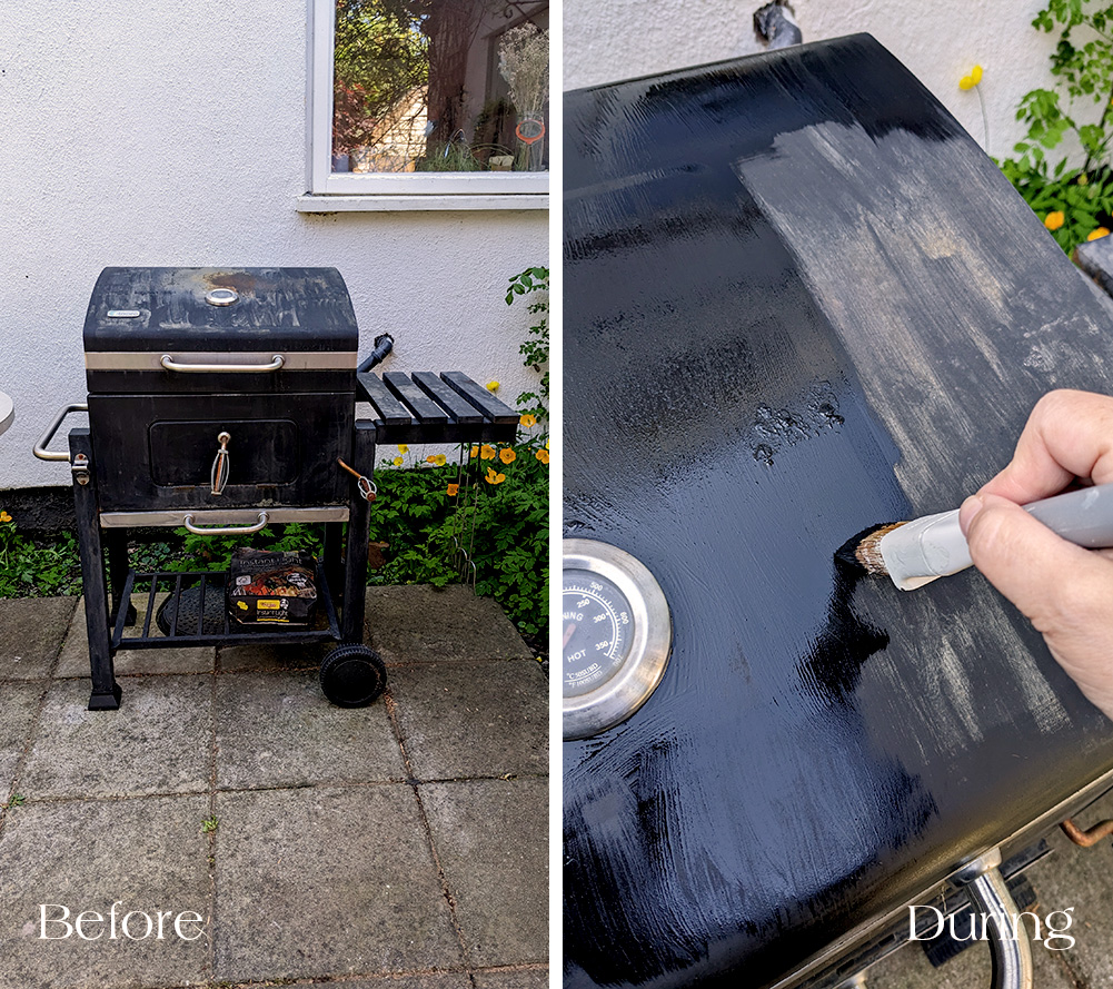 repainting your barbecue